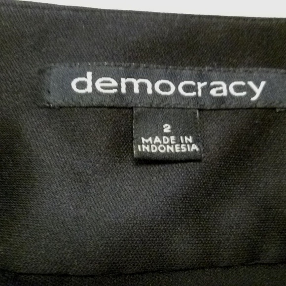 Democracy Black Sleeveless Dress Size 2 - Picture 5 of 6